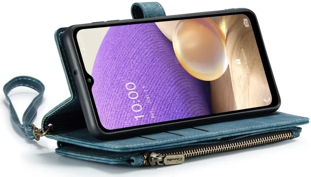 CaseMe C30 Hoesje Samsung Galaxy A23 - Blauw