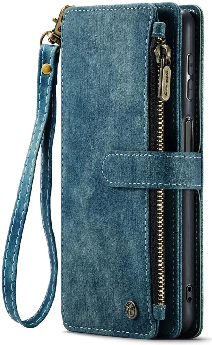 CaseMe C30 Hoesje Samsung Galaxy A23 - Blauw