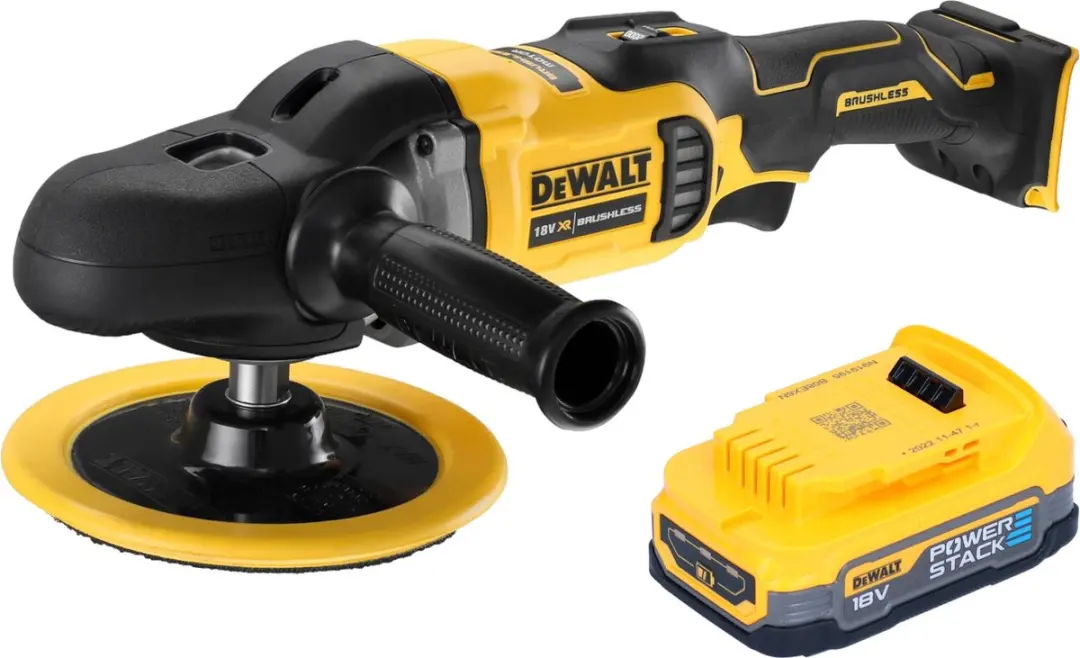 DeWalt DCM849N Accu-excentrische Polijstmachine 18V 180mm