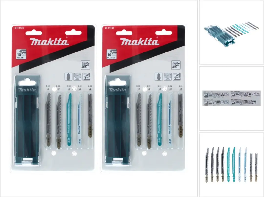 Makita Decoupeerzaagbladen B-44426 Assortiment
