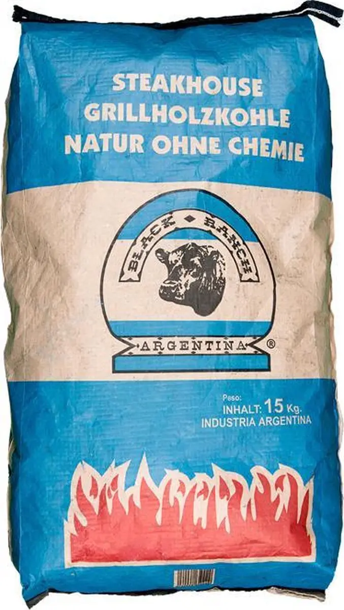 Black Ranch Houtskool 15 Kg Quebracho