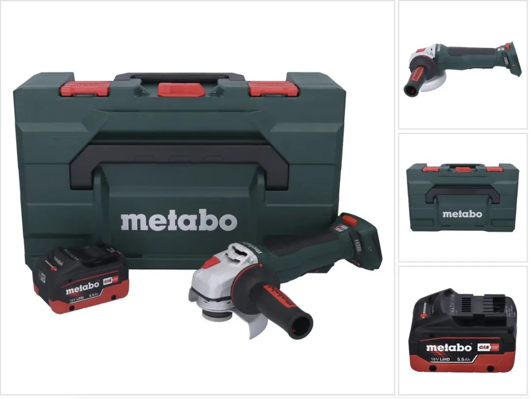 Metabo WPB 18 LT BL 11-125 Haakse Slijper 125mm