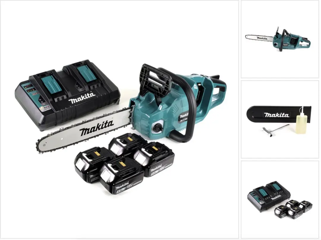 Makita DUC355PT4 Accu-kettingzaag 36V