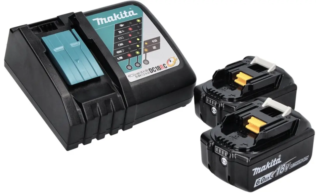 Makita DUM 111 RGX Accuheggenschaar 18V - 2x 6.0Ah + Lader