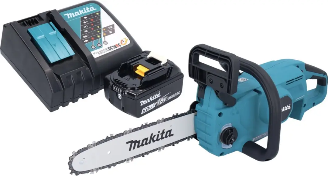 Makita DUC307RG1X2 Accukettingzaag 18V 30cm - 7,7 m/s - Borstelloos - 20 Stuks