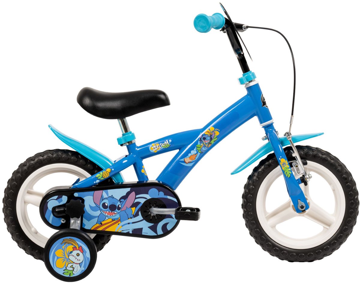 Disney Stitch 14´´ Fiets Blauw Jongen