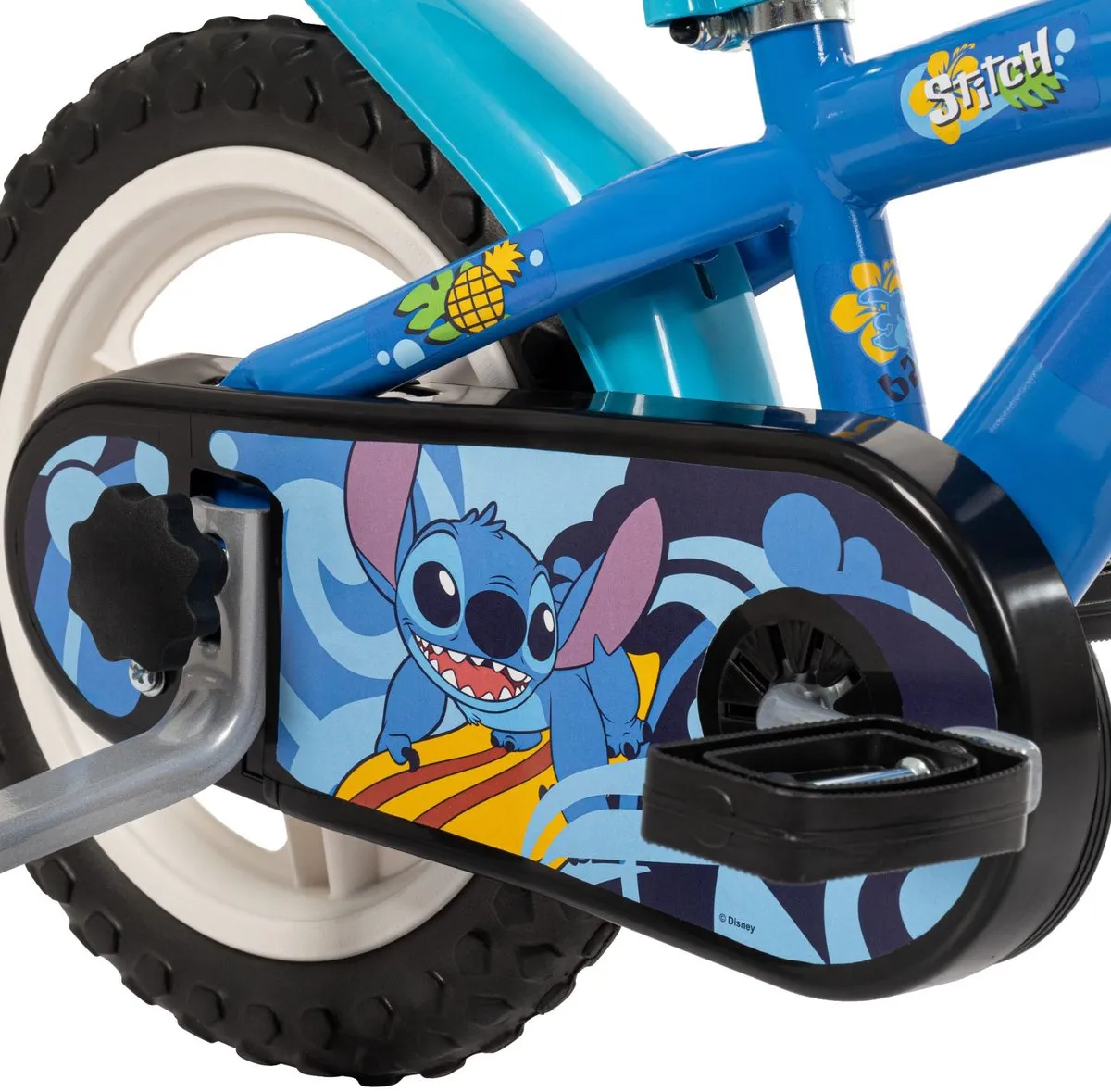 Disney Stitch Fiets 14" - Blauw (Jongen)