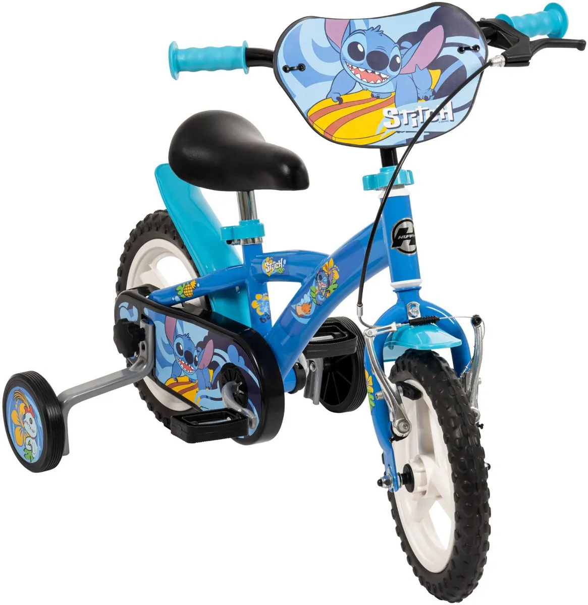 Disney Stitch Fiets 14" - Blauw (Jongen)