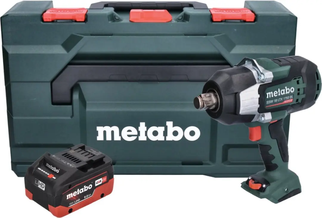 Metabo SSW 18 LTX 1750 Accuslagmoersleutel 18V 1750Nm - 3/4" - 8.0Ah