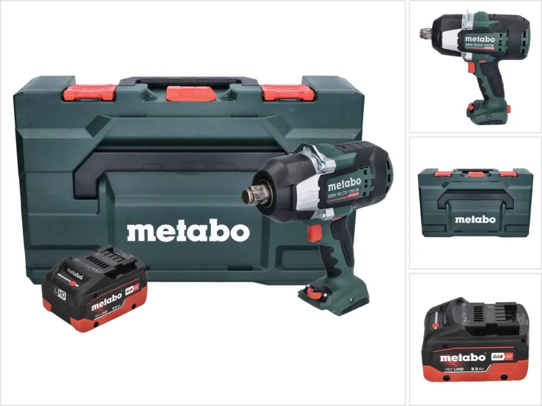 Metabo SSW 18 LTX 1750 Accuslagmoersleutel 18V 1750Nm