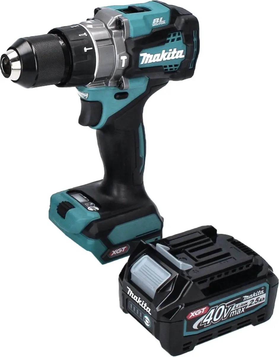 Makita HP001GD1 Accu-slagboorschroevendraaier 40V XGT - 140Nm - 2x 2,5Ah
