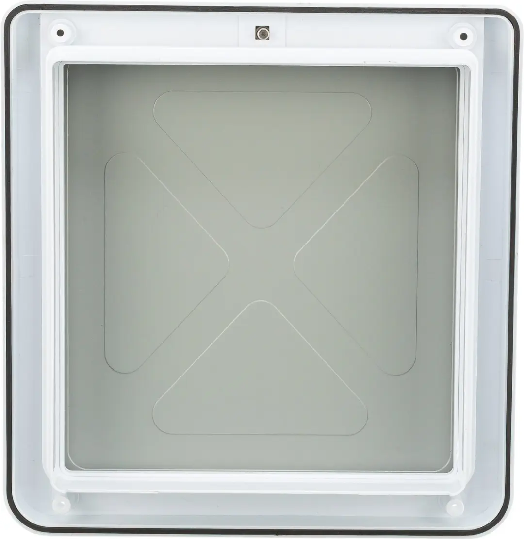 Trixie 2-Weg Hondenluik Wit M-XL 39x45cm