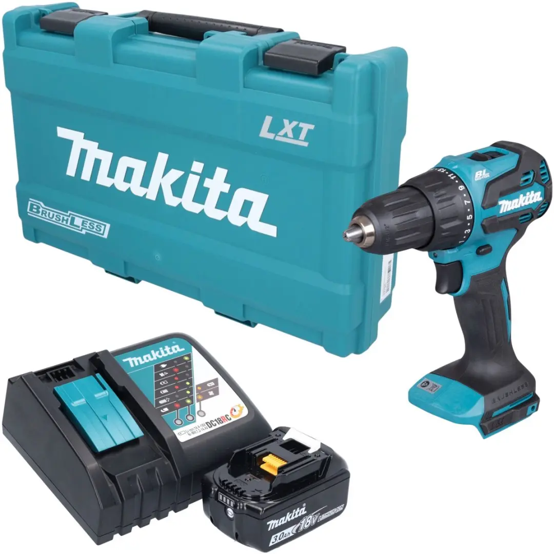 Makita DHP490RF1K Accu-slagboormachine 18V 65Nm