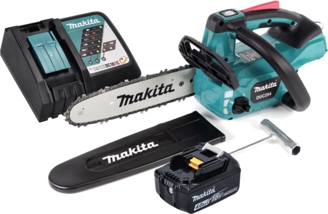 Makita DUC254RM1 Accu-kettingzaag 18V 25cm - borstelloos - 4.0Ah