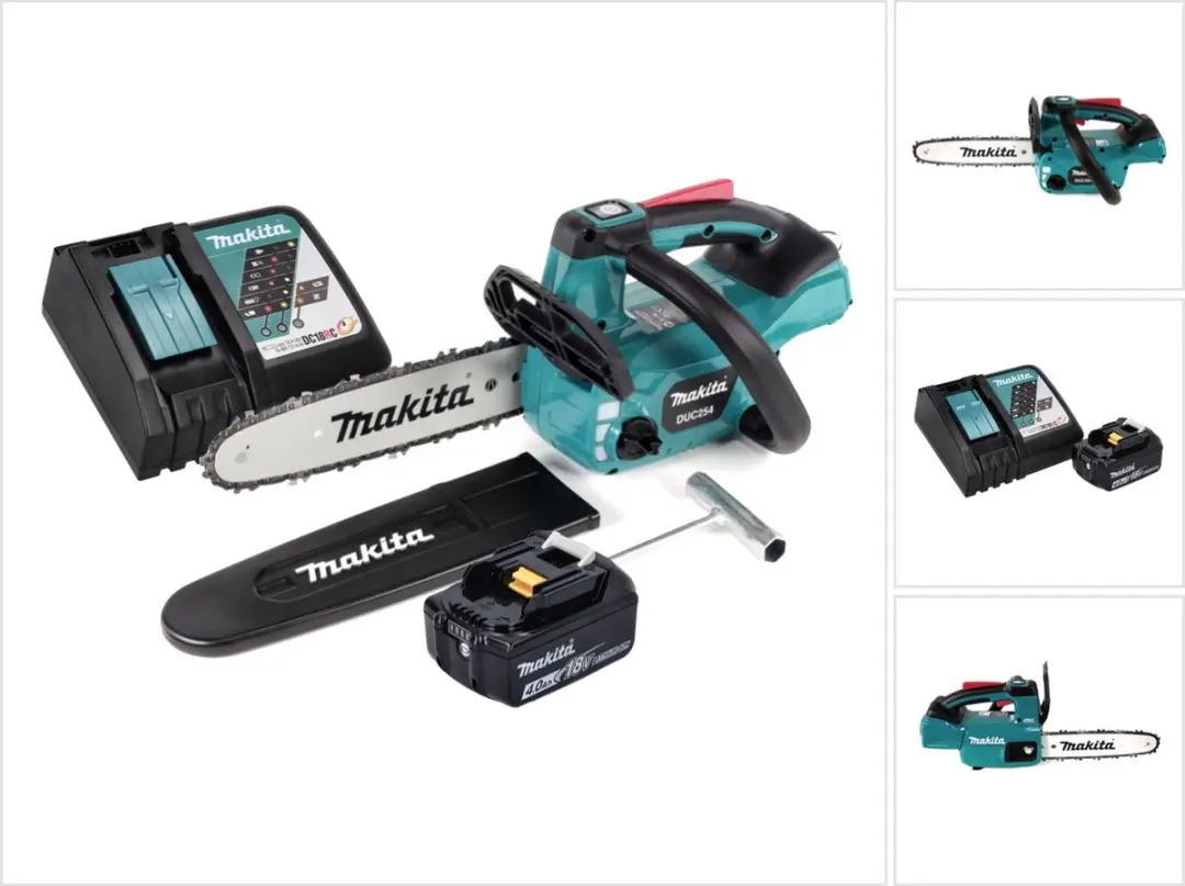 Makita DUC254RM1 Accu-kettingzaag 18V 25cm
