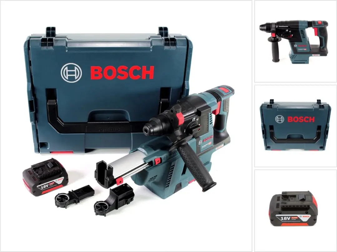 Bosch Professional GBH 18V-26 Accuklopboormachine SDS-Plus 2.6J