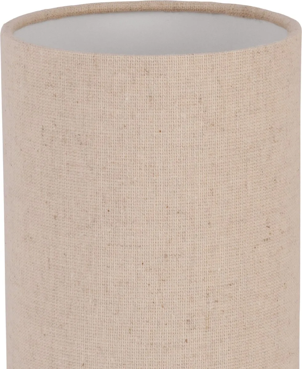 Eglo Feniglia Tafellamp E27 - 25,5 cm - Beige/Zwart