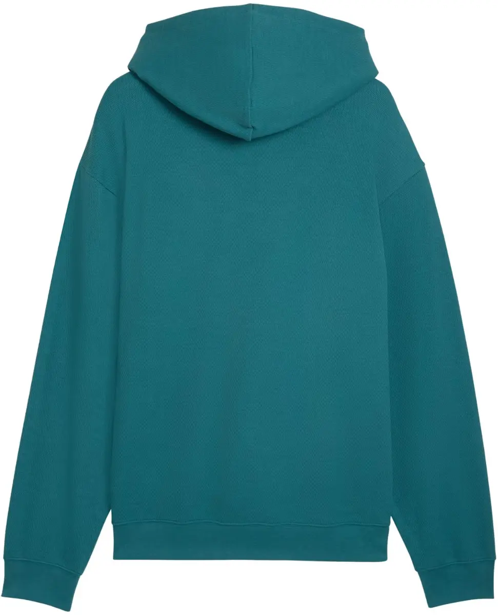 Puma ESS Elevated Relaxed Hoodie Heren - S - Groen