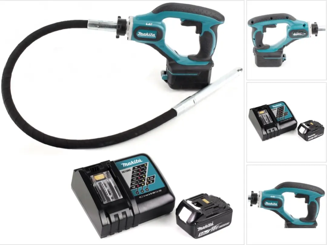 Makita DVR450 RT1 Betonverdichter 18V