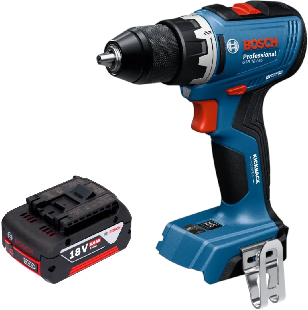 Bosch Professional GSR 18V-65 Accuboormachine