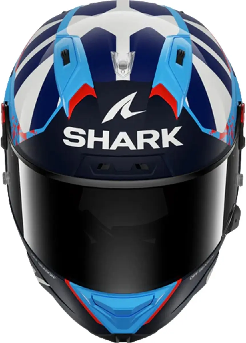 Shark Aeron-GP FIM Racing #1 Helm - L - Blauw/Wit