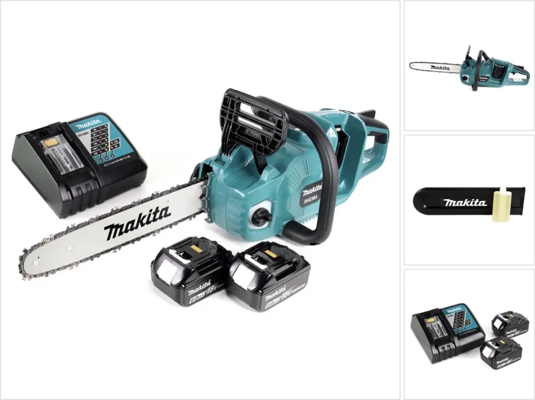 Makita DUC353RG2 Accu-kettingzaag 36V