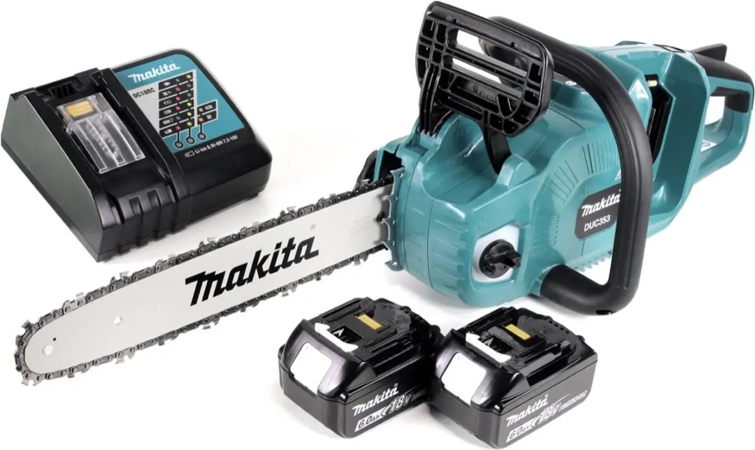 Makita DUC353RG2 Accu-kettingzaag 36V - 35cm - 2x 6.0Ah accu