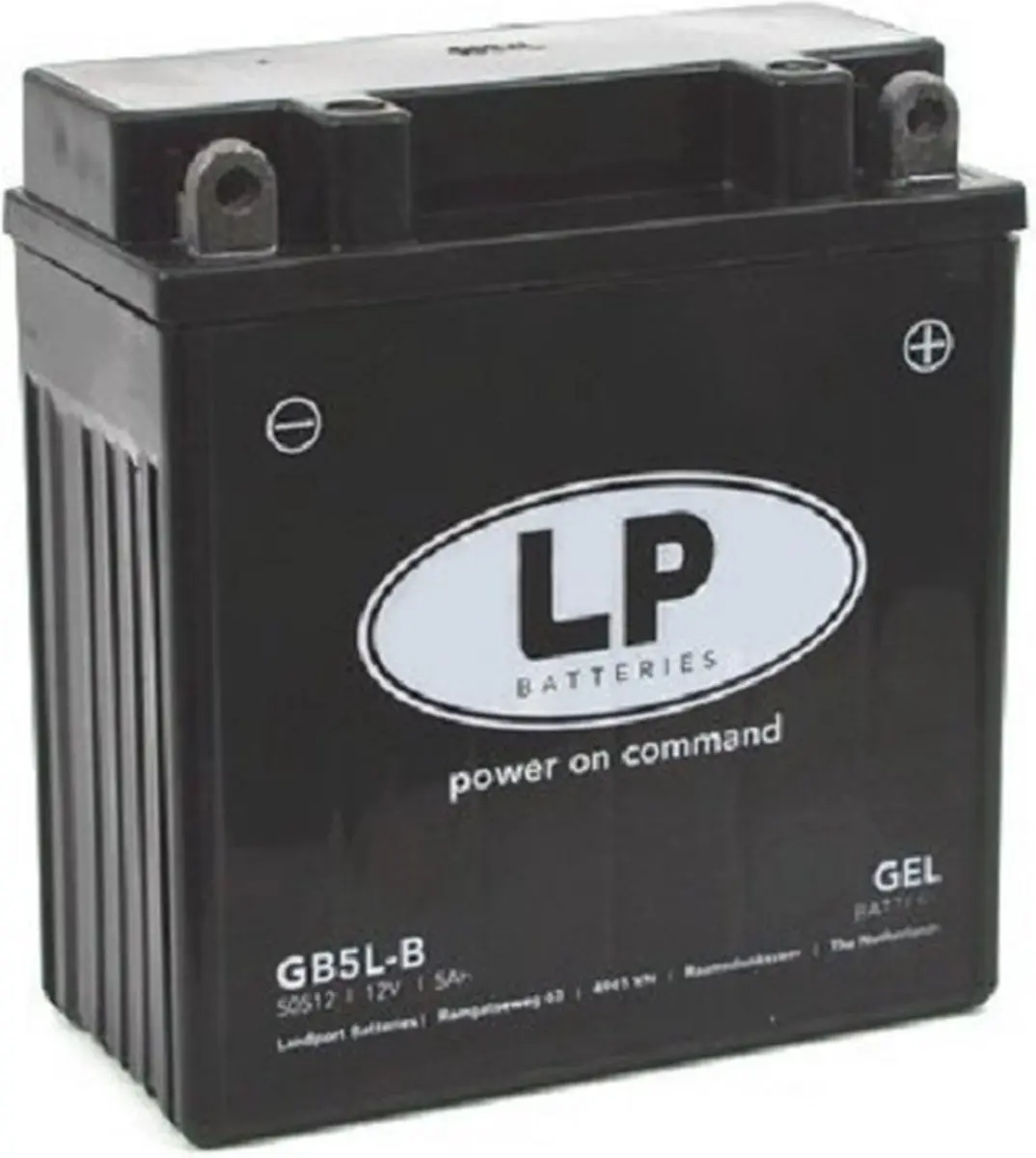 Landport GB5L-B Motor Gel Accu 12V 5000mAh