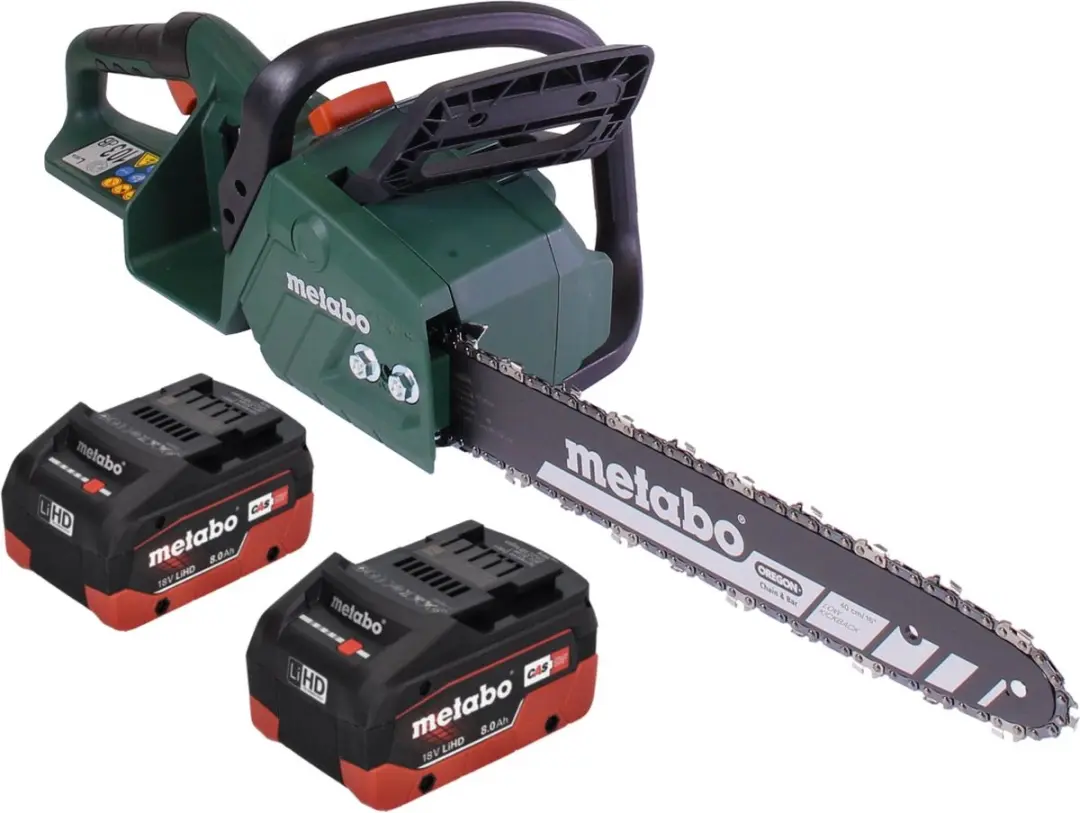 Metabo MS 36-18 LTX BL 40 Accu-kettingzaag - 36V - 40cm - 2x 8.0Ah