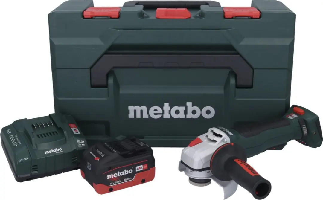 Metabo WPB 18 LT BL 11-125 Accu Haakse Slijper 125mm - 18V 10Ah