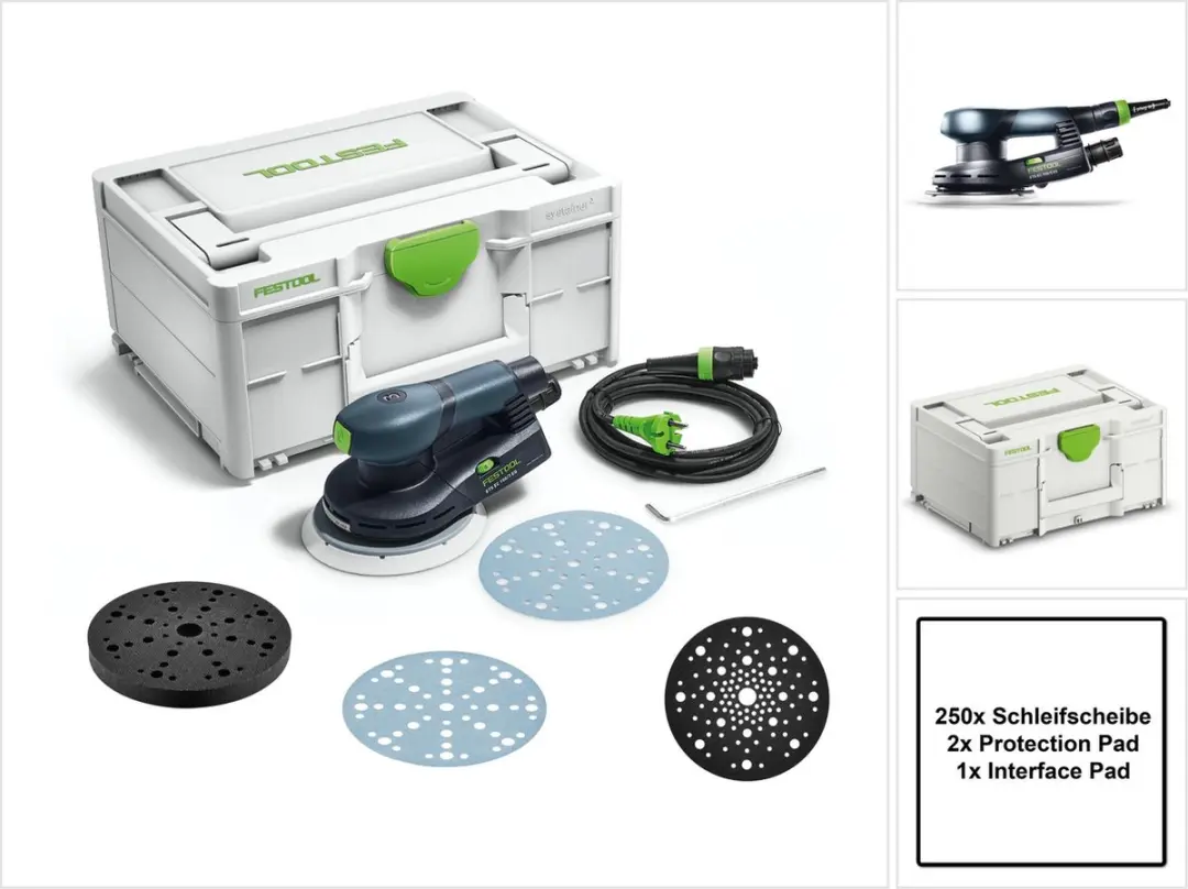 Festool ETS EC150/3 EQ-Plus Excenterschuurmachine 400W