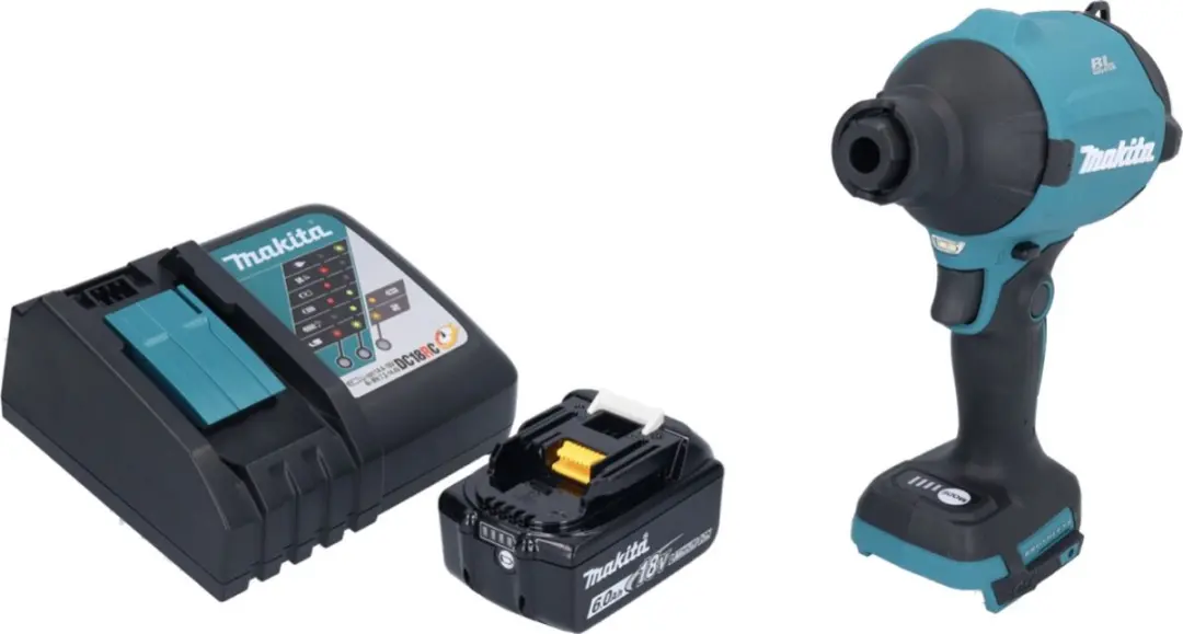 Makita DAS 180 RG1 Accu-Bladblazer 18V - 6,0Ah - 200 km/h