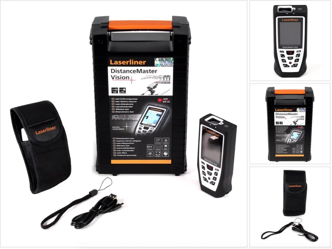 Laserliner DistanceMaster Vision 33448 Laserafstandsmeter - 80m