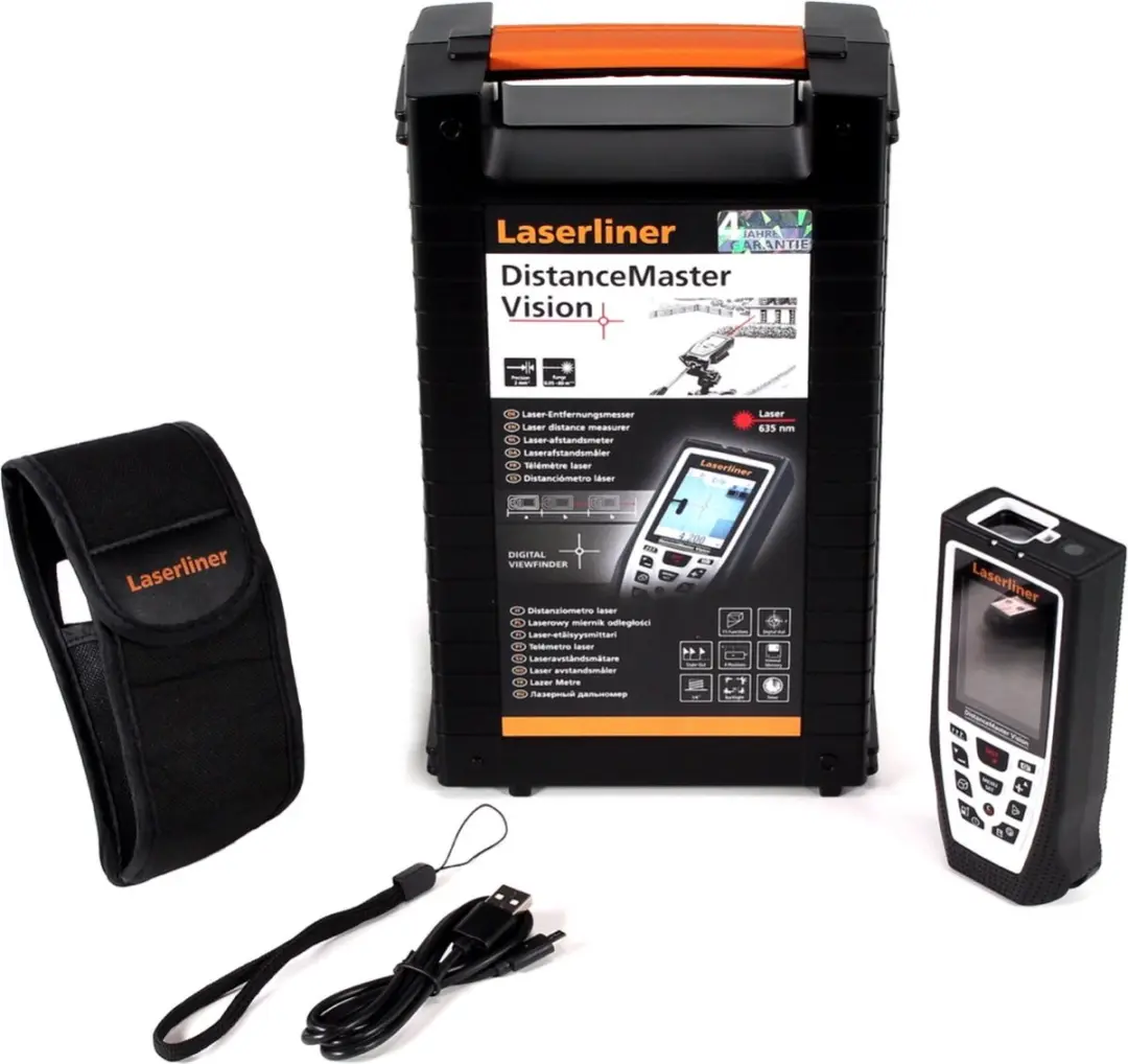 Laserliner DistanceMaster Vision 33448 Laserafstandsmeter - 80m