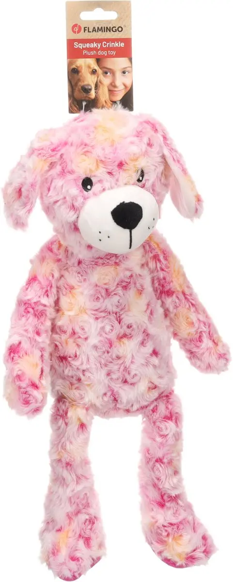 Flamingo HS Roza Hond - 22,5x13x42cm - Roze
