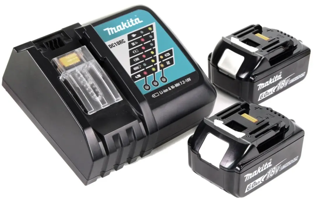 Makita DUP 361 RG Accu-snoeischaar 36V - 2x 6,0Ah + Oplader + Tas