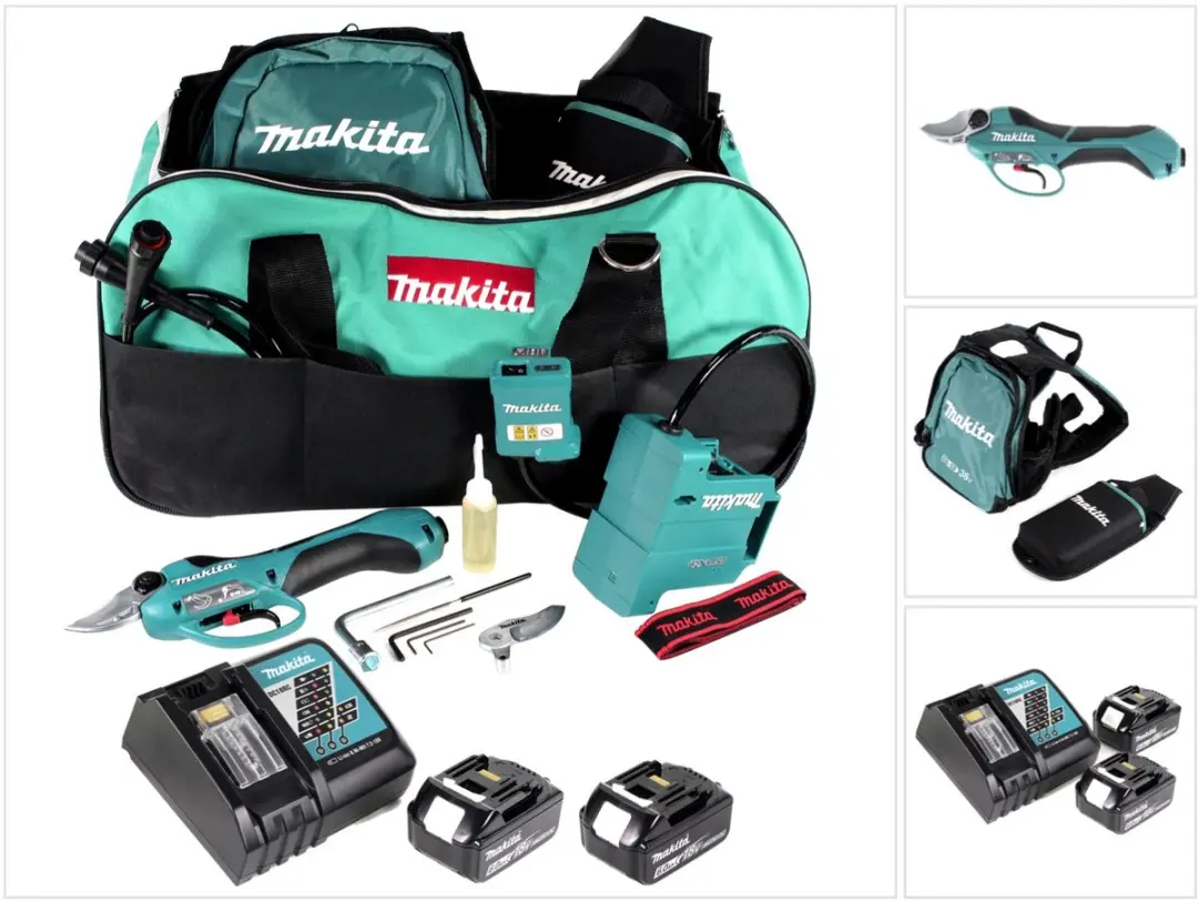 Makita DUP 361 RG Accu-snoeischaar 36V