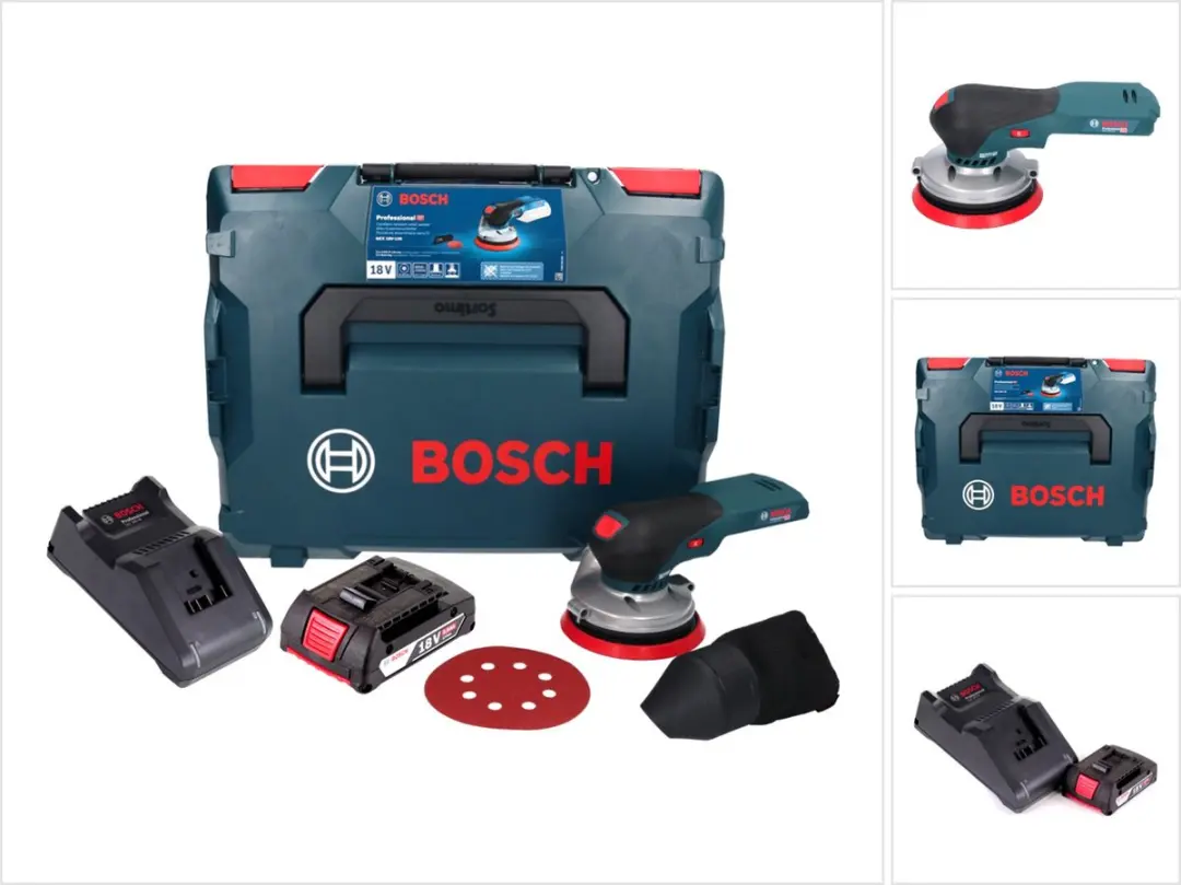 Bosch Professional GEX 18V-125 Accu-Excentrische Schuurmachine 125mm