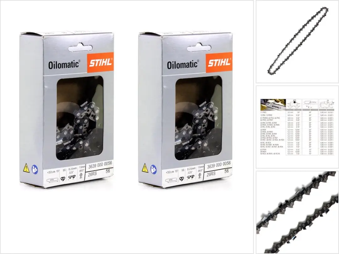 Stihl Oilomatic Zaagketting 2 Stuks 325" 1,6mm