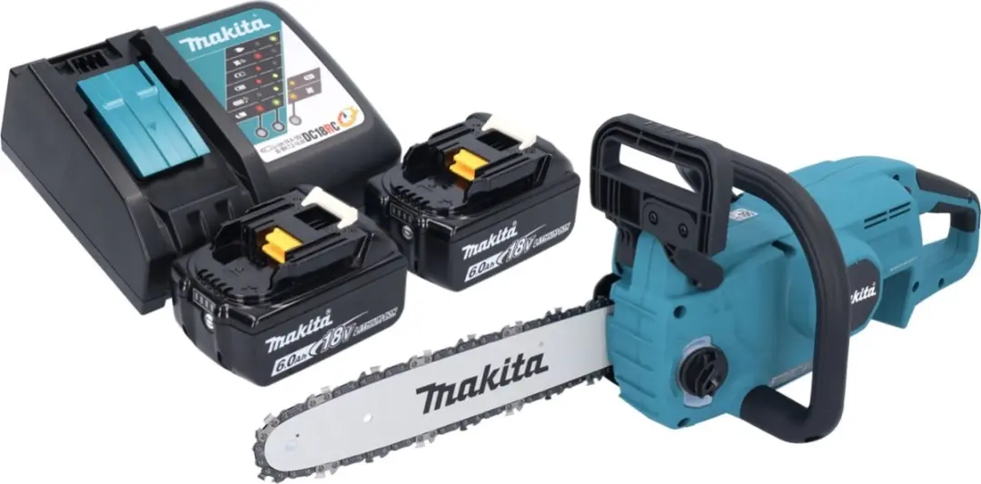 Makita DUC307RGX2 Accukettingzaag 18V 30cm - 2x 6,0Ah accu + oplader
