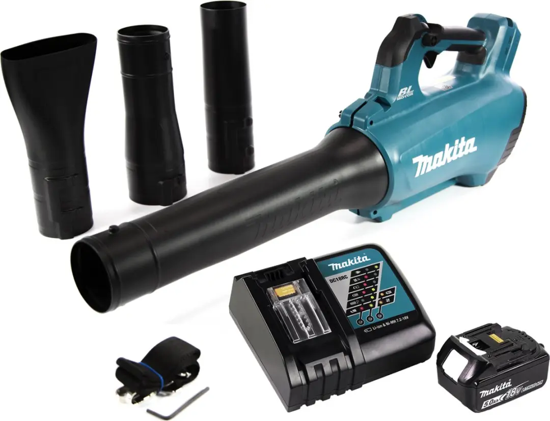Makita DUB184RT1 Accu-Blazer 18V - 187,56 km/h - 3 standen