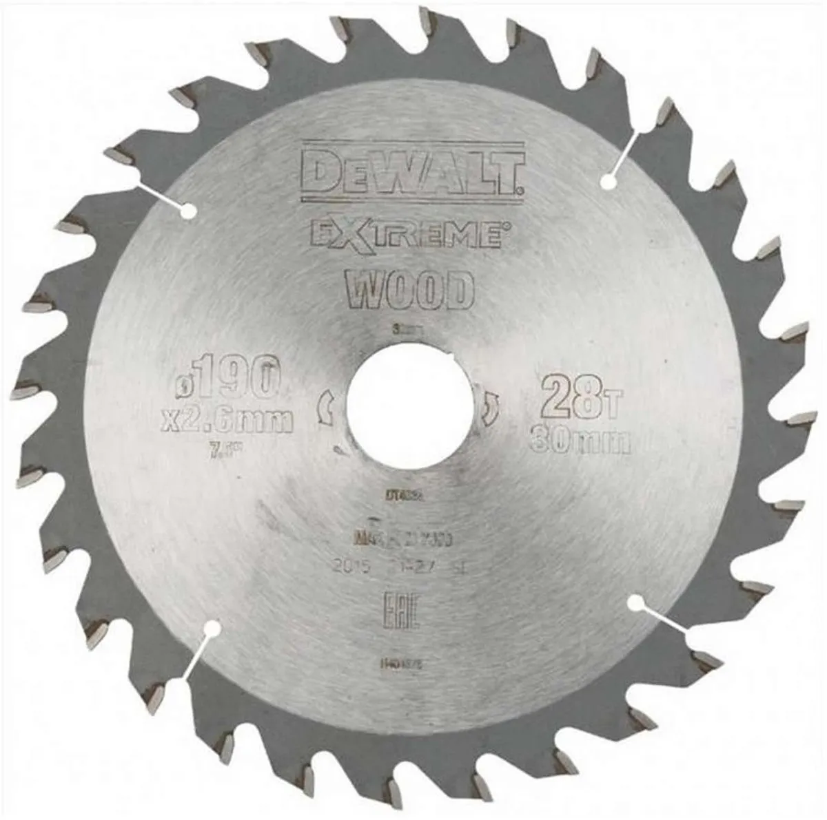 DeWalt DT4063 Cirkelzaagblad 184mm 40T - Metaal/Hout - afbeelding 4 van 4