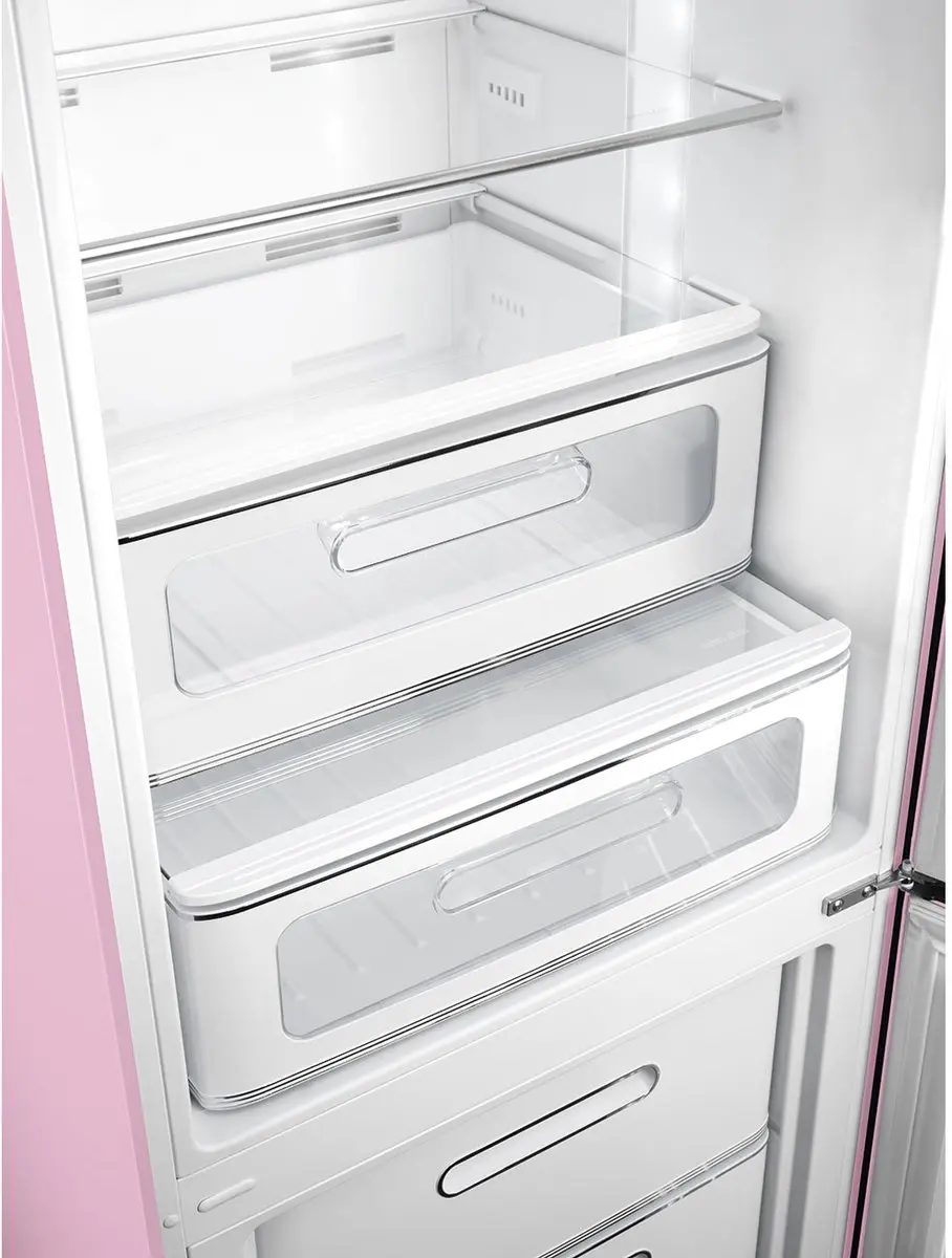 Smeg 50's Style Koel-Vriescombinatie FAB32RPK5 - 331L - Roze