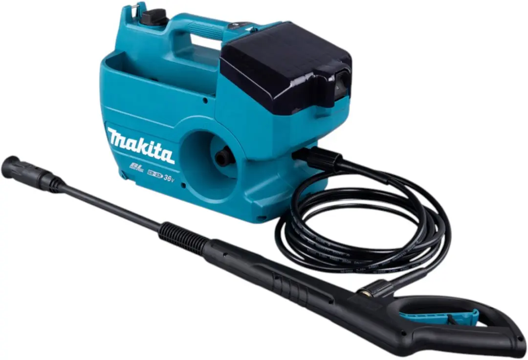Makita DHW 080 Snoerloze Hogedrukreiniger 36V - 80 bar 380 l/u - 2x 4.0Ah Accu