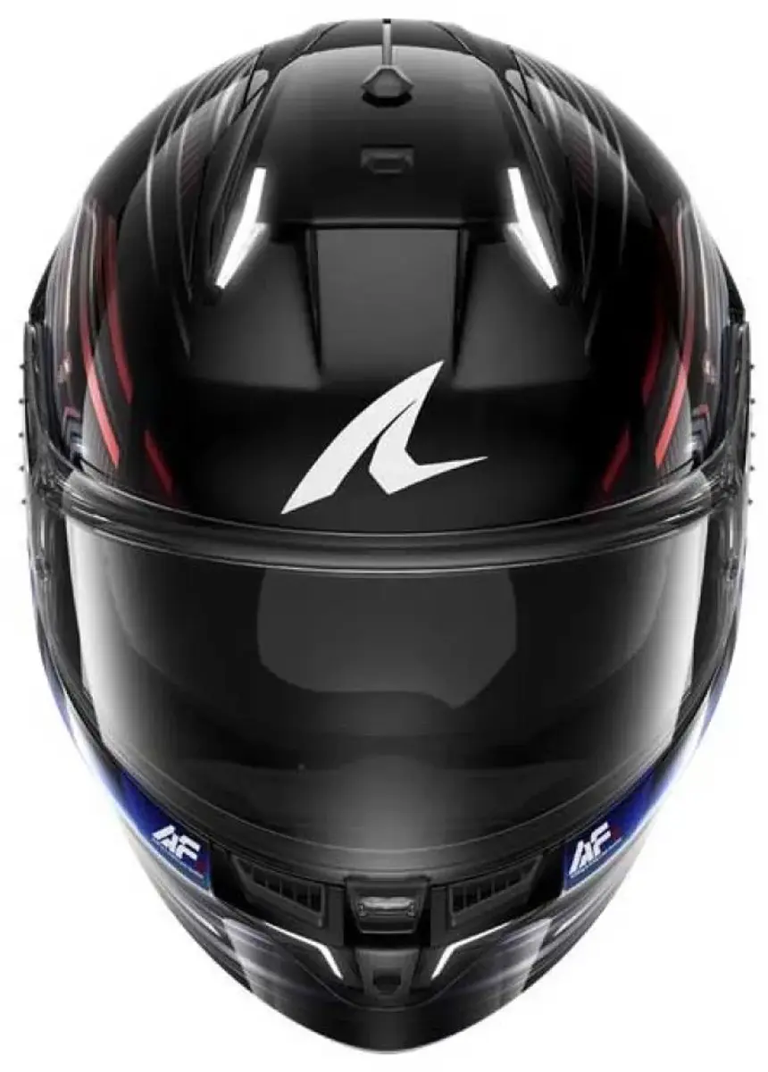 Shark Skwal i3 Light-Blur Helm - XL - Zwart/rood/blauw
