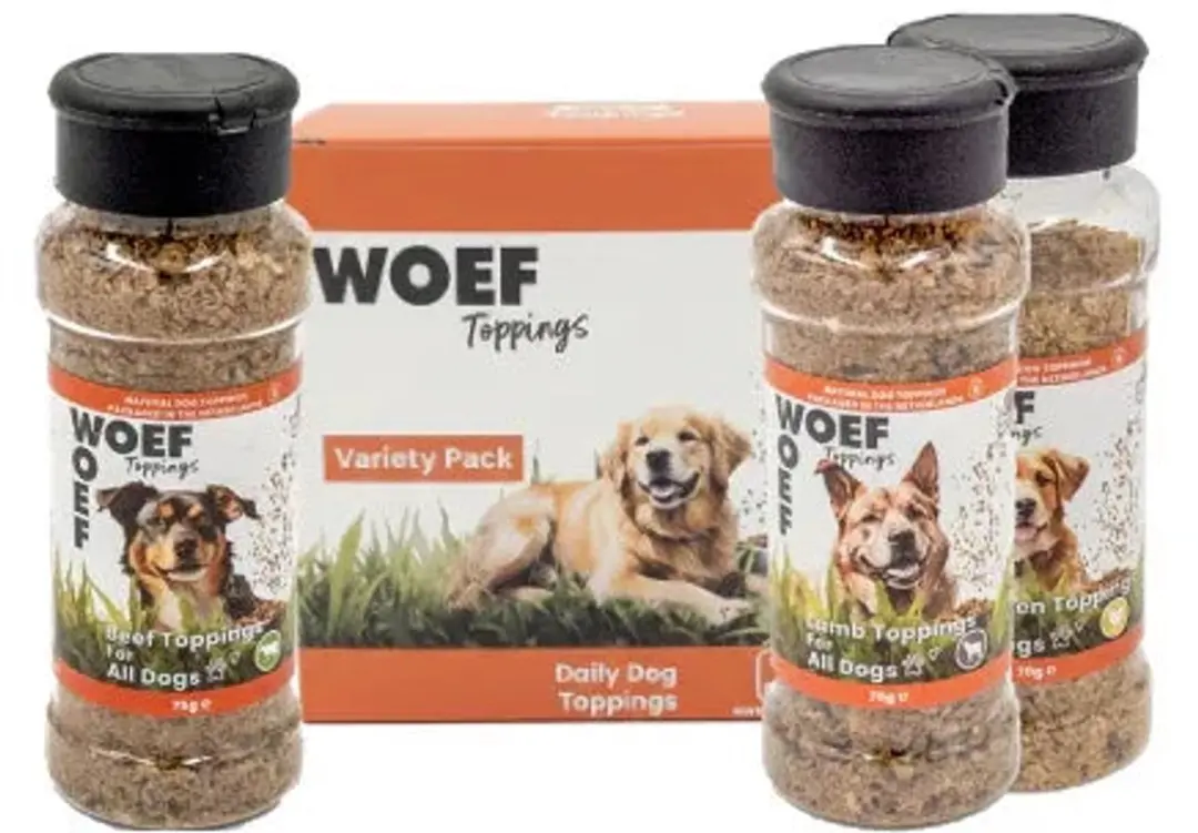 Woef Woef Snacks Combi Pack Toppings 450g