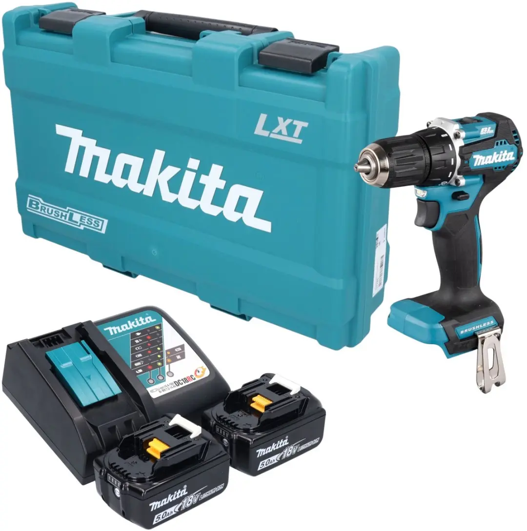 Makita DDF487RTK Accuboormachine 18V 40Nm Borstelloos