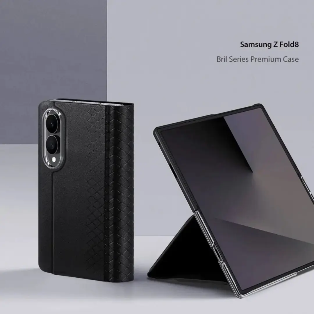 Dux Ducis Hoesje Samsung Galaxy Z Fold8 - Zwart