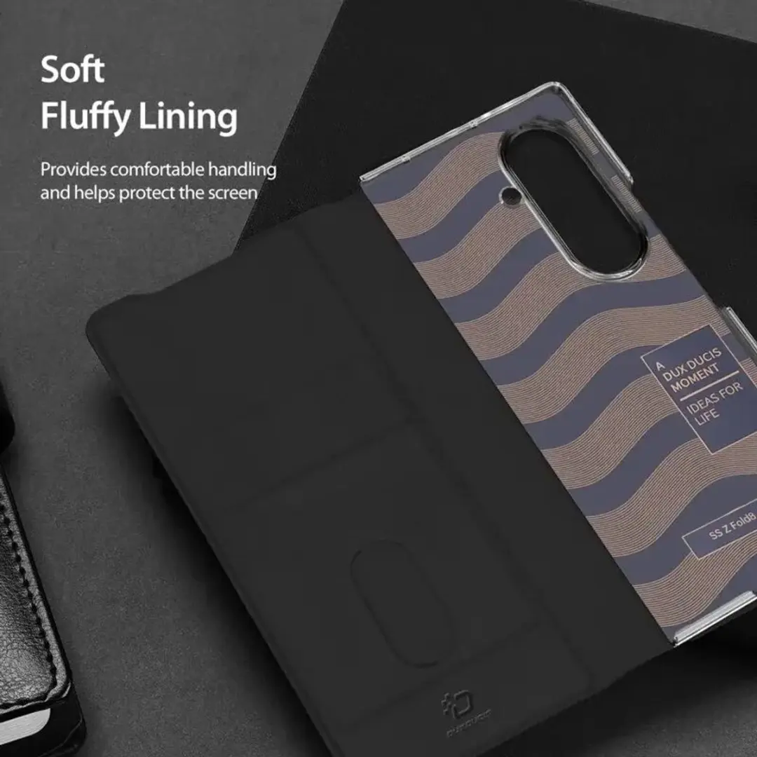 Dux Ducis Hoesje Samsung Galaxy Z Fold8 - Zwart