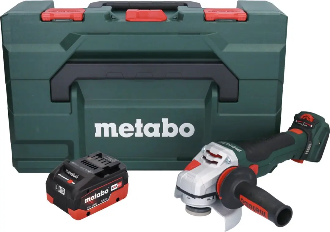 Metabo WVB 18 LTX BL 15-125 Haakse Slijper 125mm - 18V - 8.0Ah